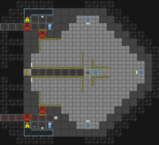 The test Lab satellite. Where bombs go to die, or live, depending on your point of view