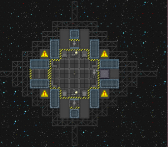 The test Lab satellite. Where bombs go to die, or live, depending on your point of view